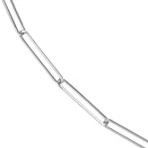 Sterling Silver Paper Clip Chain